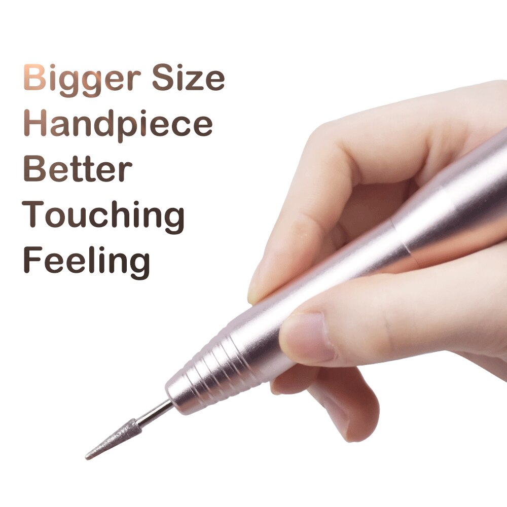 25000 rpm mini negleboremaskine elektrisk manicure negleudstyr elektrisk neglefil pedicure fil til pro manicure