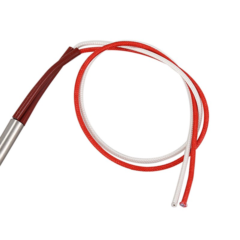 Cartouche chauffante à éléments chauffants à extrémité unique de 8 mm x 200mm ac 110v 500w