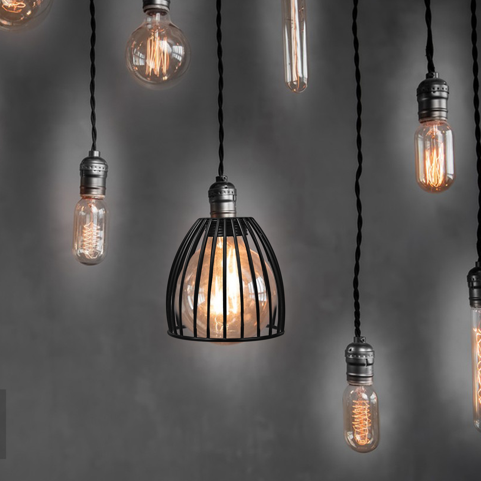 Drum Lampenkap Vat Lampenkappen Smeedijzeren Vogelkooi Voor Tafellamp Vloerlampen Schaduw Vervanging Lampenkap Vat Lampenkap