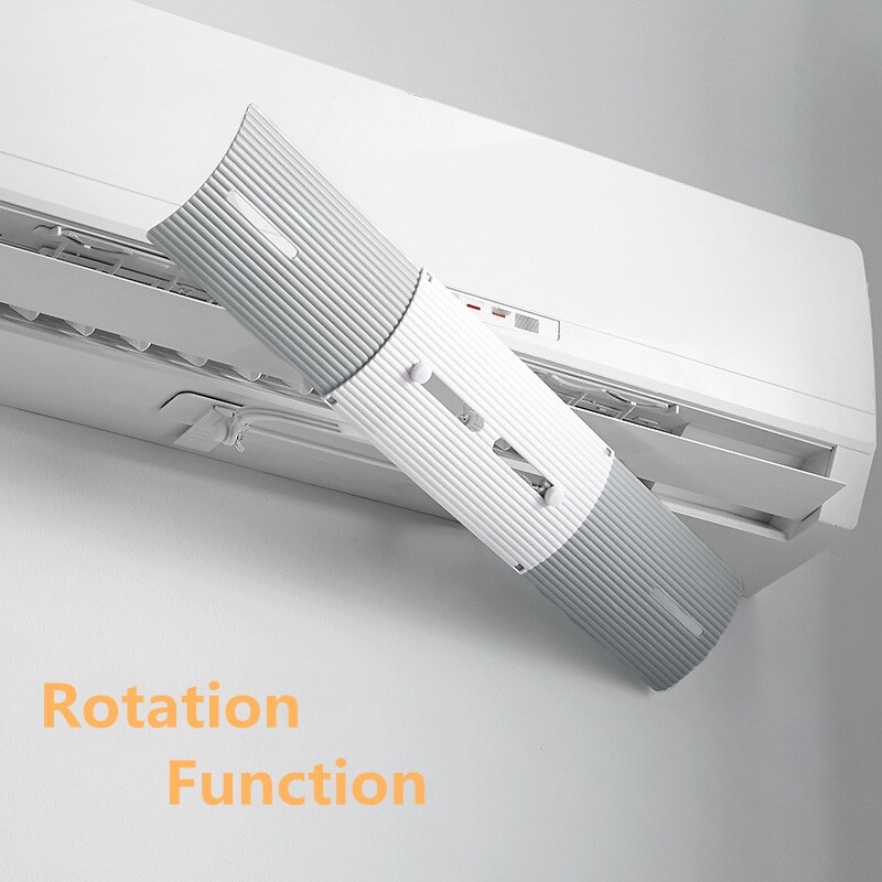 Adjustable Air Conditioner Cover 70Cm Anti-Wind Straight Shield Baffle Board Protector Air Cooling Windshield Wind Guide Plate