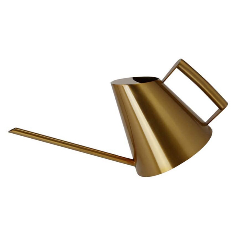 Watering Can Gardening Tools, For Indoor and Outdoor Plant Watering Can, 900ML (Gold)