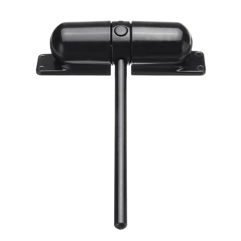 Surface Mounted Door Gate Closer Black Outdoor Spring Elastic Loaded Adjustable