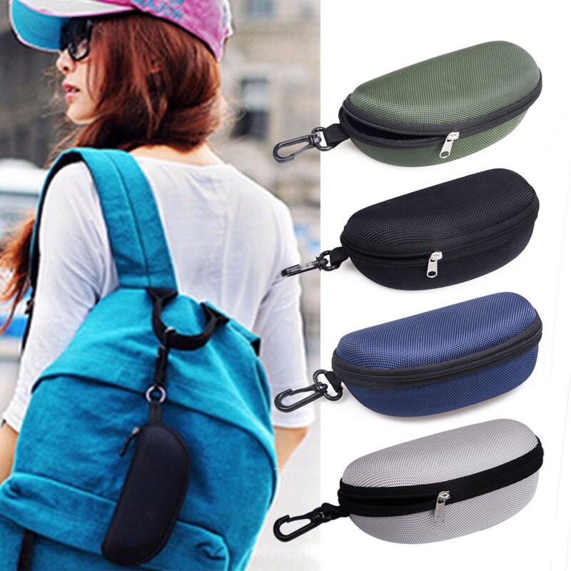 11 Kleuren Zonnebril Leesbril Draagtas Hard Zipper Box Travel Pack Pouch Blauw Licht Blokkeren Bril Case