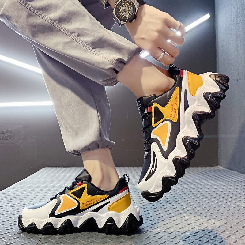 Hommes baskets tendance Jogging chaussures hommes chaussures décontractées respirant loisirs chaussures Offre Spéciale étudiant chaussures homme vulcaniser chaussures
