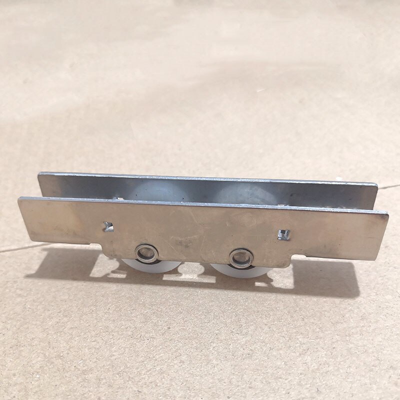 12mm Frameless Balcony Sliding Glass Door Plastic Steel Window Pulley Shower Room Concave Wheel Muted Nylon Roller Hardware Part
