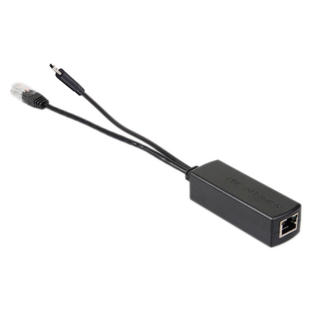 IEEE 802.3af Micro USB Actieve PoE Splitter Power over Ethernet 48V naar 5V 2.4A voor tablet Dropcam of raspberry Pi