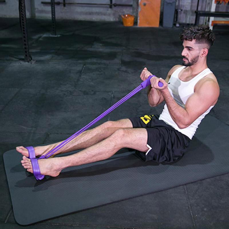 Fitness Elastische Zitten Pull Spanning Touw Oefening Thuis Yoga Apparatuur Latex Pedaal Training Gewichtsverlies Sport Sterke Vrouwen Mannen