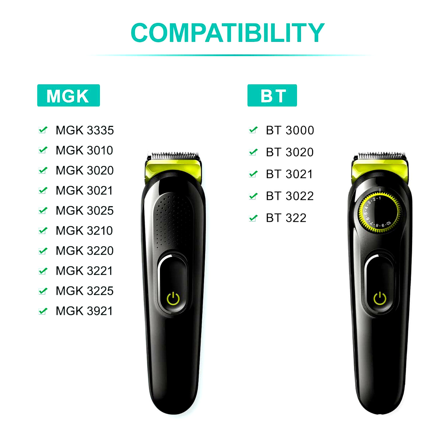 USB 5V naar 2.3V Voeding Oplader voor Braun MGK3321 MGK3335 MGK3010 MGK3020 BT3020 BT3021 Baard Trimmer USB Oplaadkabel