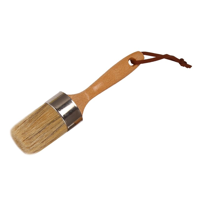 BMBY-Chalk And Wax Pure Bristle Brushes - Hand Made Multi-Use Brushes - Complete Set (4 Brushes)