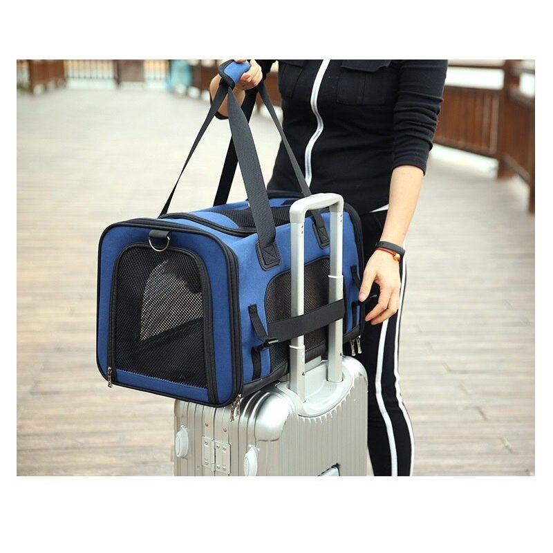 Cat Carrier Bag Portable Foldable Pet Shoulder Bag Travel Car Bag Pet Handbag Puppy Dog Carrying Outdoor Bag for Small Dogs