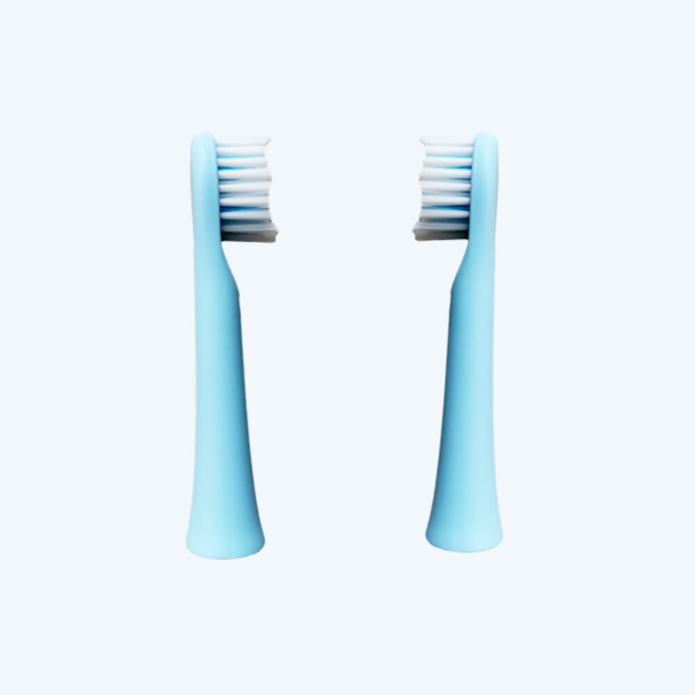 Sonic sähköhammasharja usb ladattava kannettava hammasharja hampaiden puhtaaseen elektroniseen hammasharjaan matkoille ja kotikäyttöön: 2 sinistä päätä