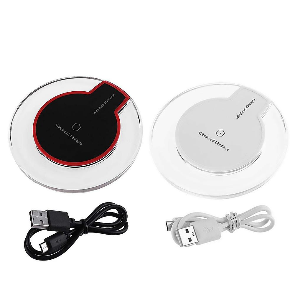 10W K9 Qi Crystal Draadloze Oplader Super Snelle Draadloze Opladen Mat, geschikt Voor Iphone 8 8P X / SamsungS6 S7 S8 Lg Airpods