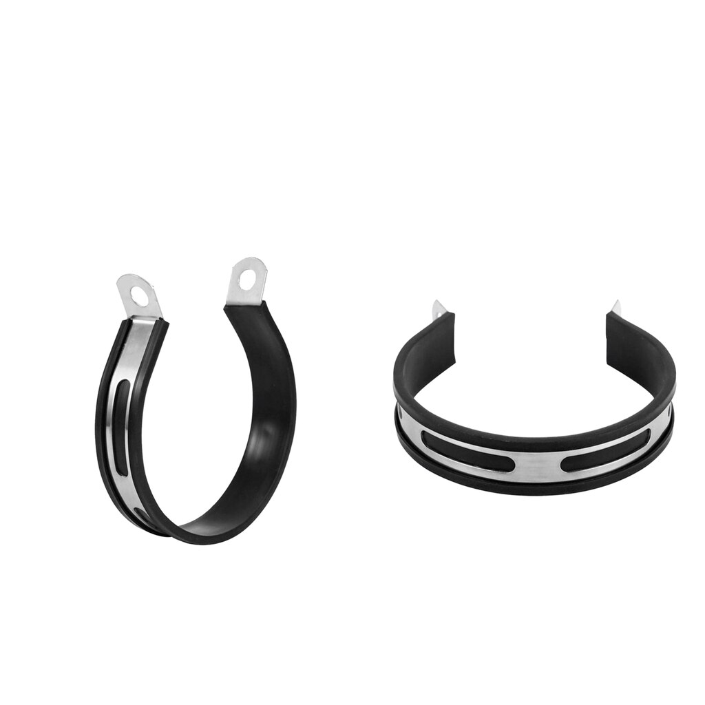 2x zacisk robić rury wydechowej klip silnika motocykl rura wydechowa stalowy uchwyt montażowy