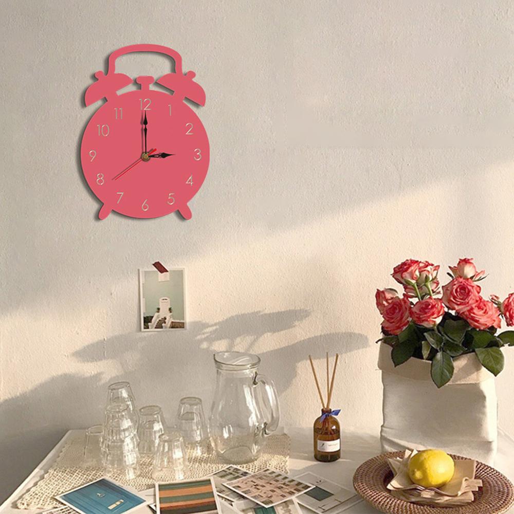 Nordic Silent Alarm Clock Style Wall Clock Modern Clocks Home Decor Office European Style Hanging Wall Watch Clocks CD