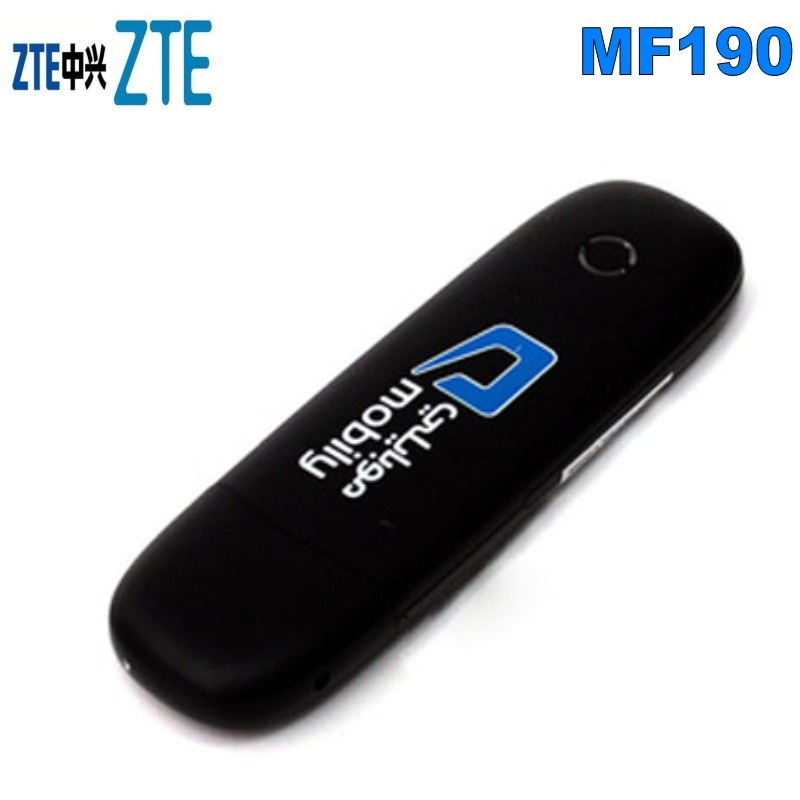 Zte mf190 desbloqueado 3g modem 7.2mbps usb móvel de banda larga modem