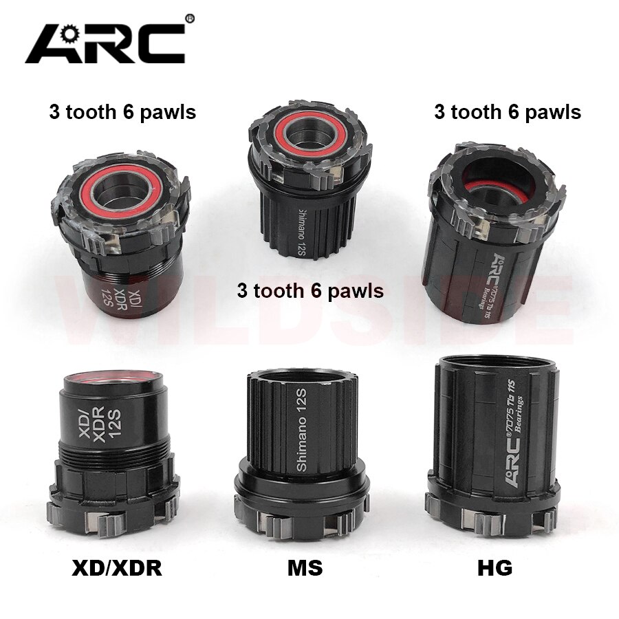 ARC MT039 MT010PRO MT009 boost bicycle free hub hg xdr micro spline Freehubs body 8 9 10 11 12 speed mtb mountain bike hub parts