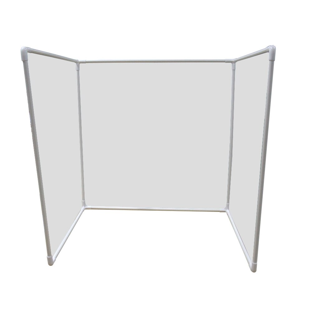 Pantalla de aislamiento para mostrador de recepción de bricolaje transparente, protector antiestornudo para restaurante, tiendas de comestibles, salones