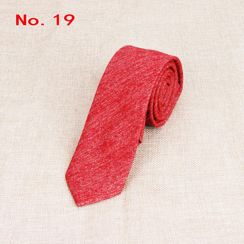 Modne krawaty klasyczne męskie czarne granatowe różbyć winnym ślubne wąskie krawaty w paski wąskie krawaty dla mężczyzn garnitury ślubne czerwone krawaty: 19