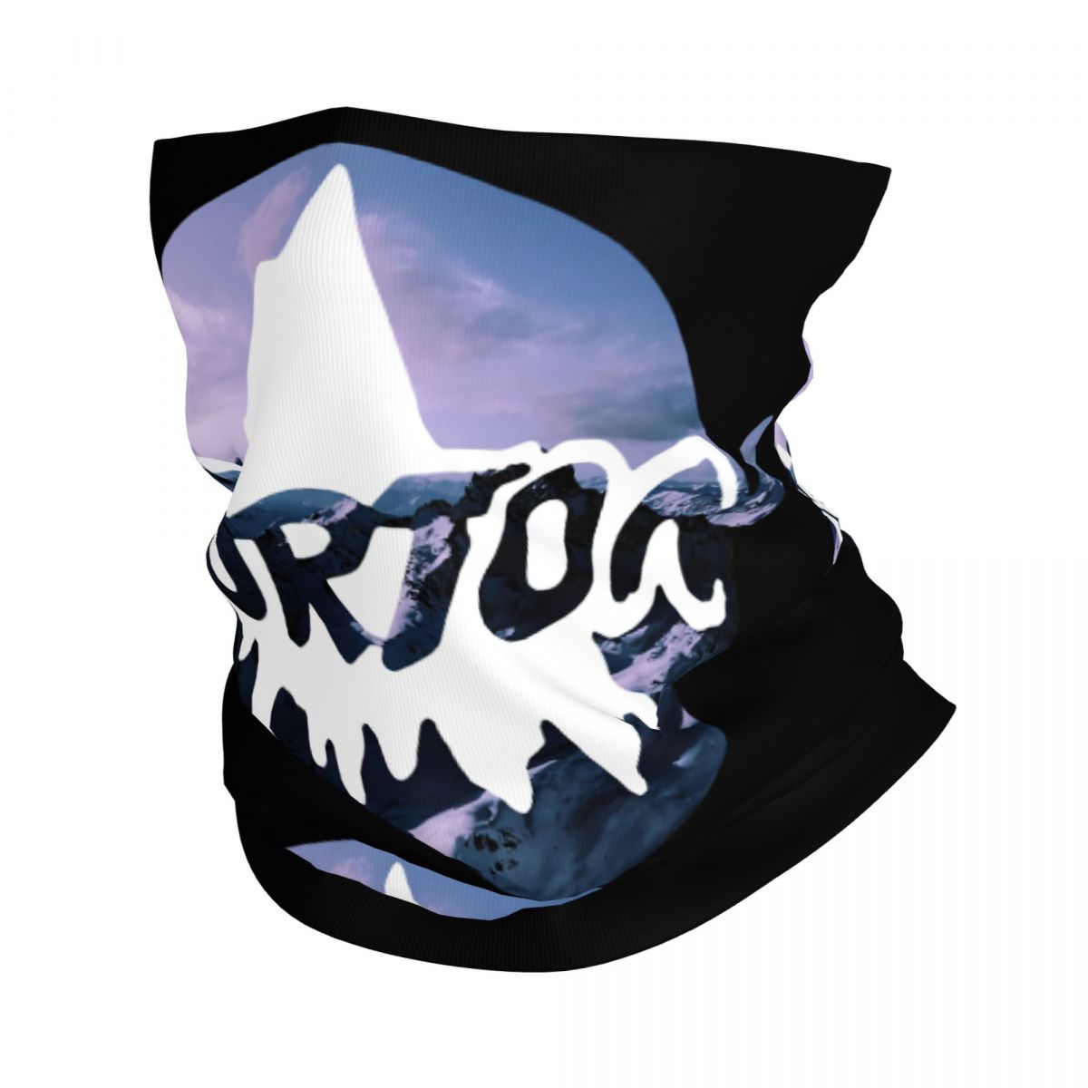 Custom Burtons Arrow Logo Snowboards Winter Headband Neck Warmer Men Women Ski Running Tube Scarf Face Bandana Gaiter: Blue