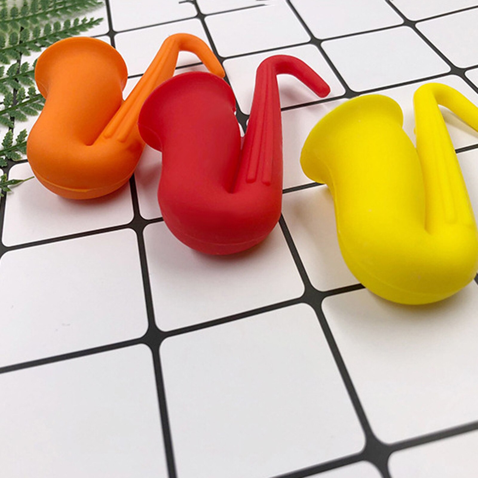 1pc Flared Food Grade Silicone Spoon Holder Pot Lid Steam Release Tool Kitchen Cooking Cooking Pot Steam Diverting Holder