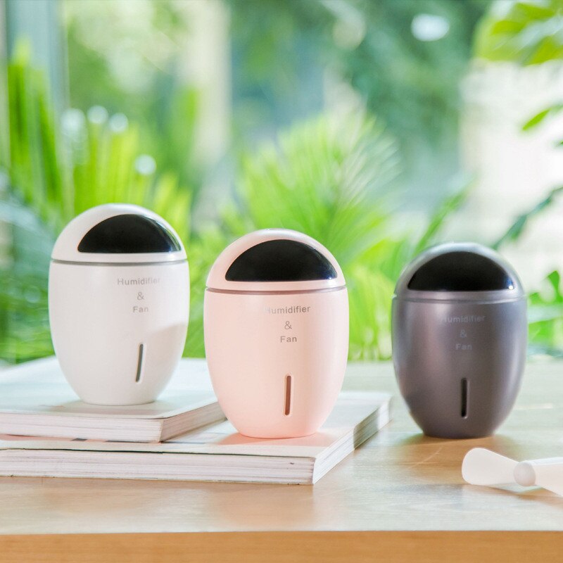 Usb Luchtbevochtiger Leuke Desktop Diffuser 300 Ml Auto Luchtverfrisser Purifier Mini Draagbare Diffuser Met Led Blauwe Lichten Voor thuis