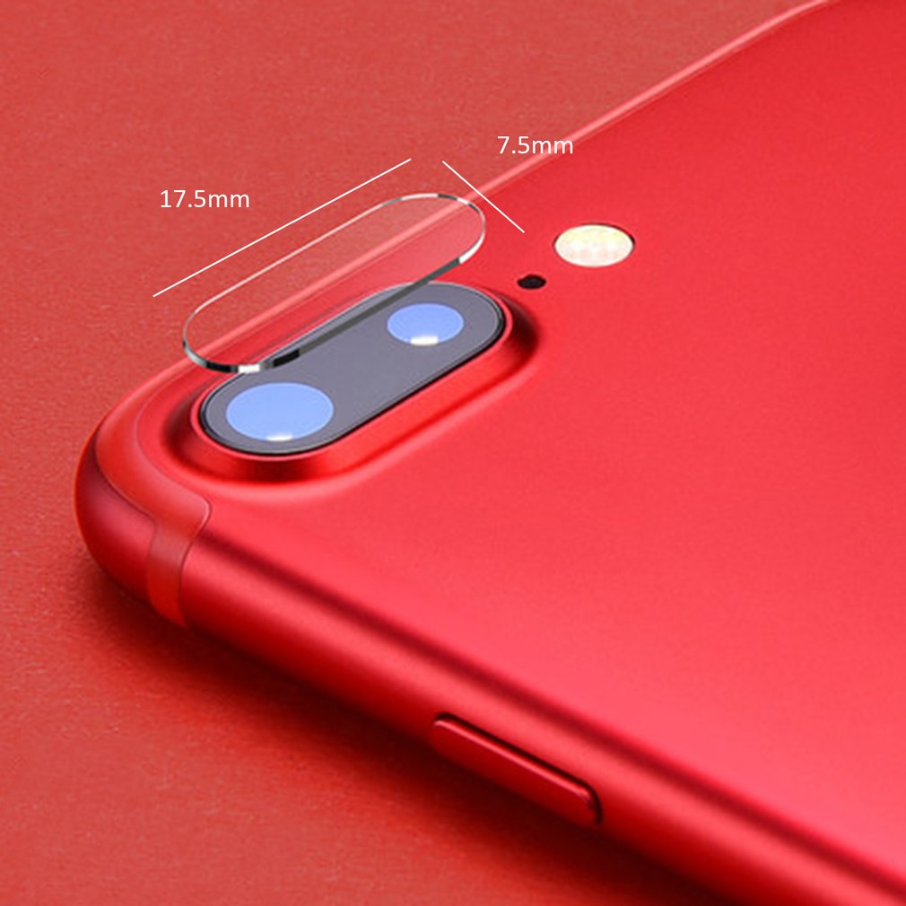 Rear Camera Lens Gehard Film 2.5D Geen Gat Kleine Opbergdoos Voor Iphonex Voor Iphone8 8Plus Voor Iphone7 7plus