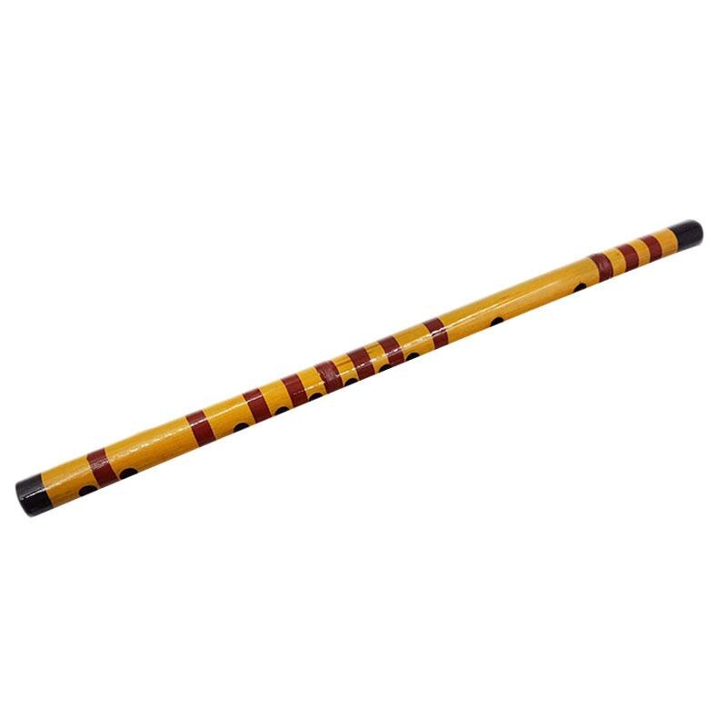 Traditional 47cm Chinese Bamboo Flute Soprano F Key Music Instrument