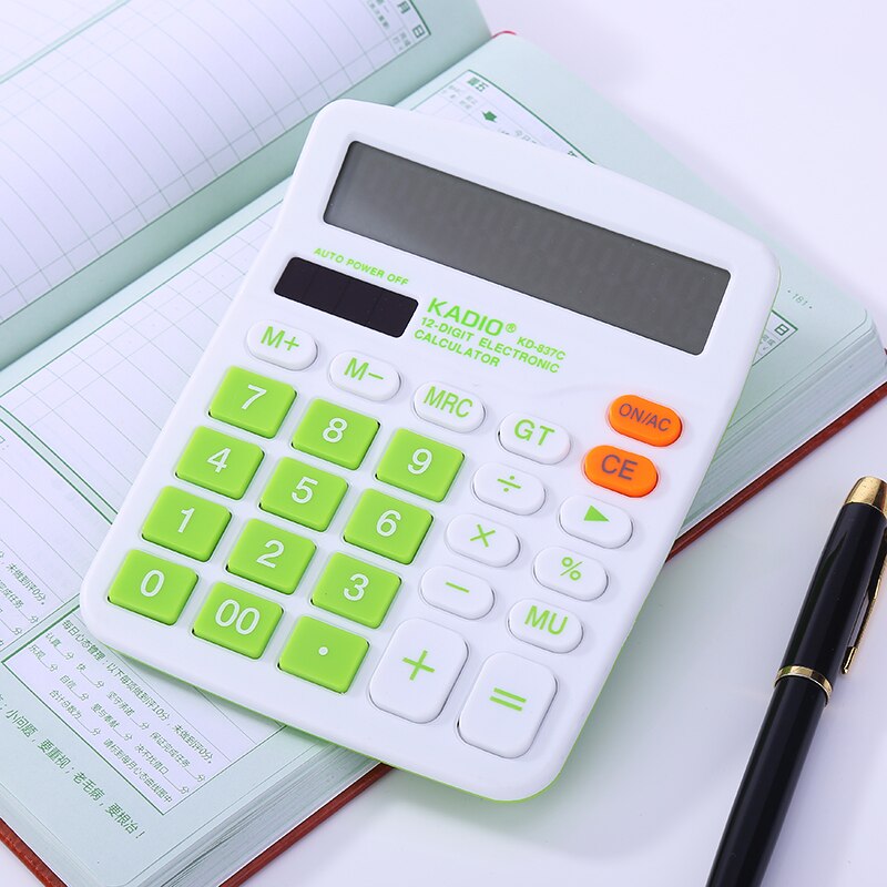 Colorful Electronic Desktop Calculator with Big Bu... – Vicedeal