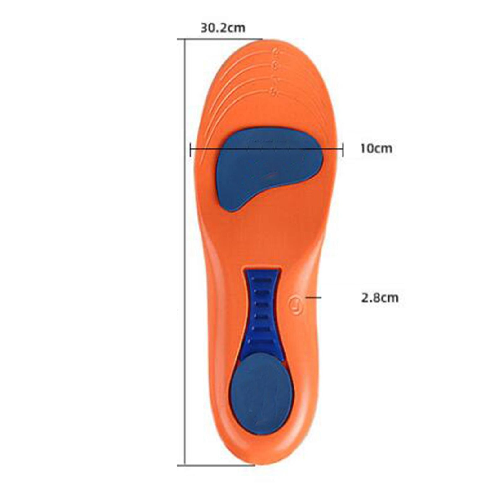 Orthotic Arch Support Shoe Inserts Air Cushion Gel Soft Orthotic Inserts Pads Foot Valgus Outdoor Shock Absorption Foot Valgus: L