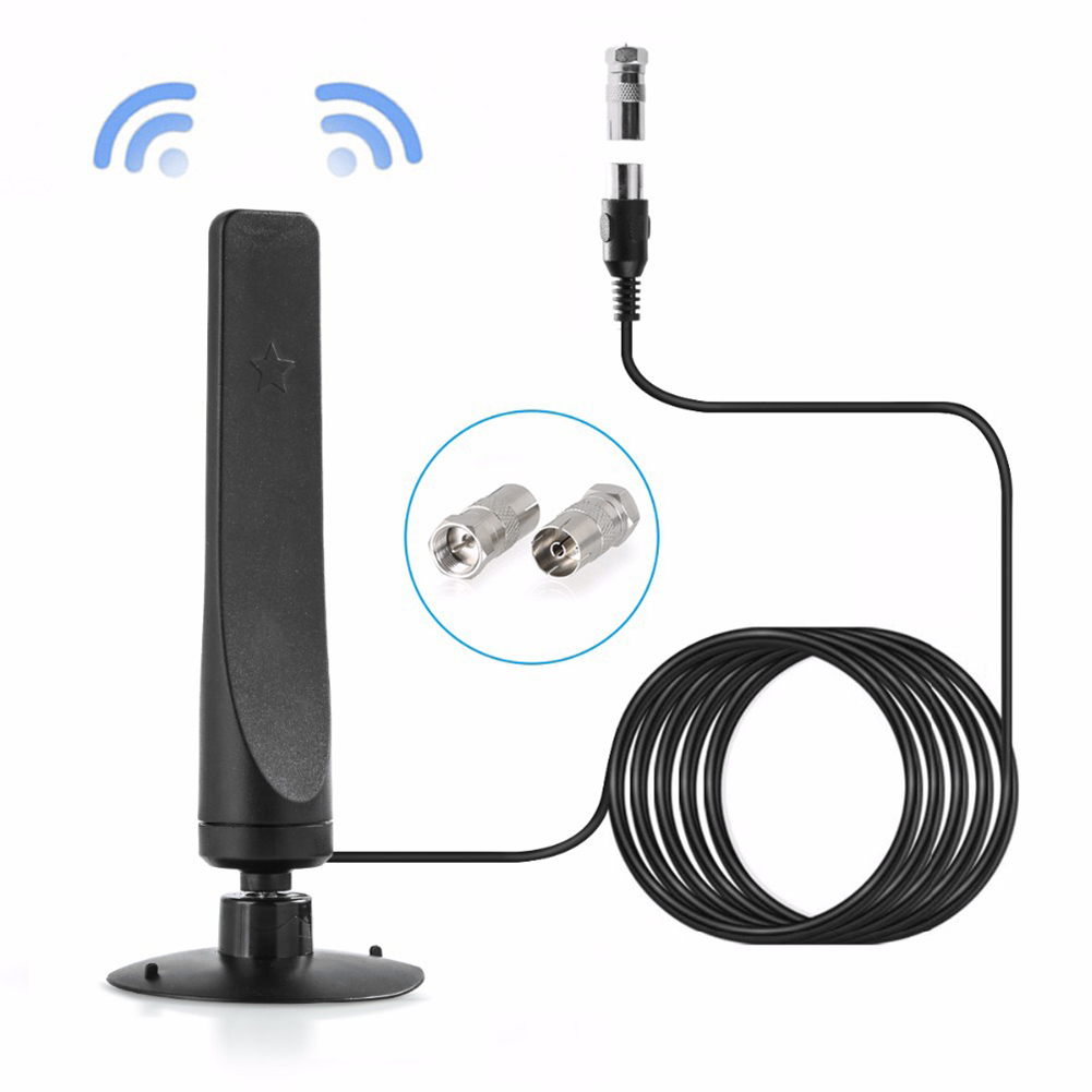 12dBi 1080P TV Antenna Indoor HDTV Signal Receiver Amplifier Booster 50 Miles Digital HDTV Aerial Receiver for Indoor