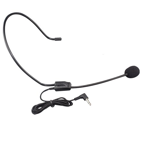 3.5MM Wired Microphone Headset Conference Guide Speech Speaker Amplifier Microfone Headset Microphone adjustable 360 degrees