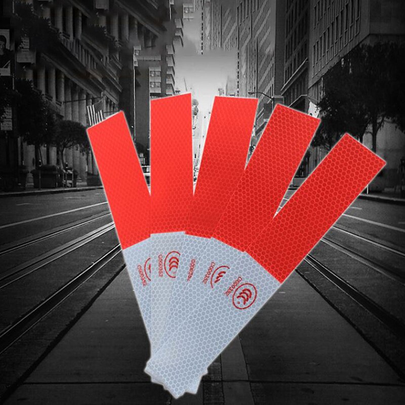 Car Truck Reflective Safety Tape Warning Night Light Reflector Sticker Decals