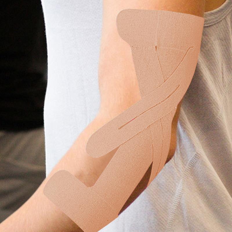 Precut Kinesiology Tape For Knees Athletic Sports Muscle Support Tape Breathable Knee Tape For Knee Stability Elastic Sports