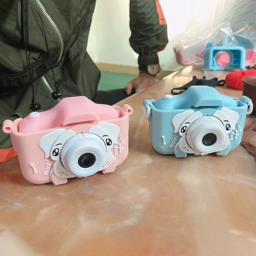 Børn digitalkamera børn tegnefilm videokamera 2.0 tommer 2000w pixels perfekt legetøj til drenge piger