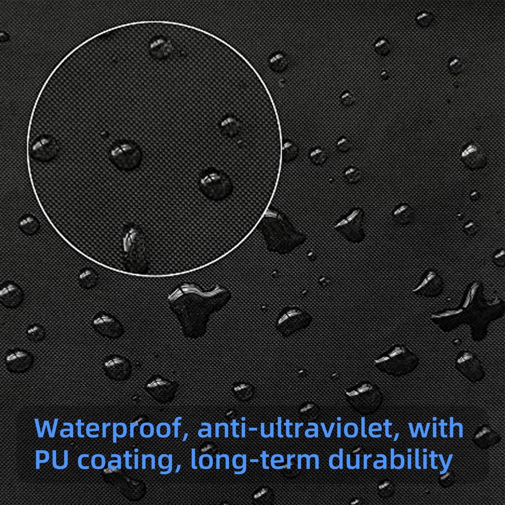 210D Oxford Cloth Exercise Bike Cover For Peloton Stationary Bike Upright Indoor Cycling Rain Protective Cover 123x58x142cm