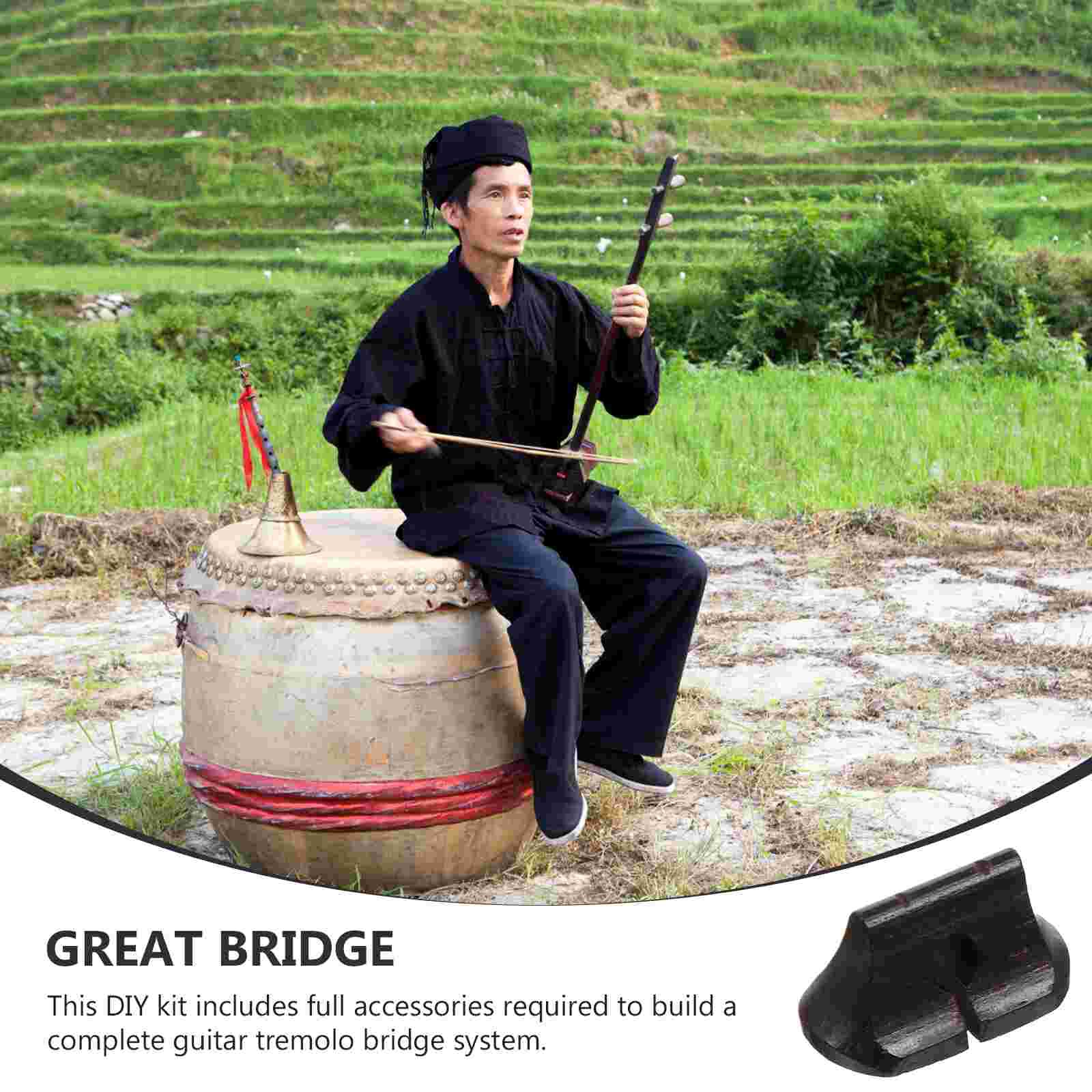 5 pezzi Erhu Bridge in legno accessori Erhu accessori musicali Erhu Bridge