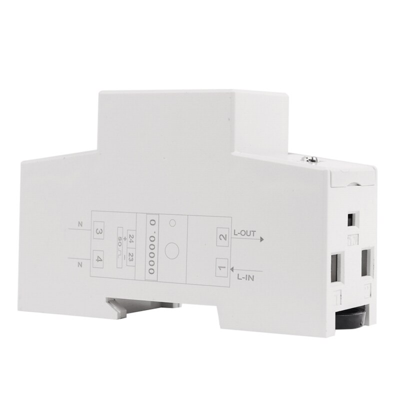 DDS015M 230V Watt Meter En Power Analyzer Multifunctionele Volt Amp Watt Meter Elektrische Verbruik Meter Met Reset