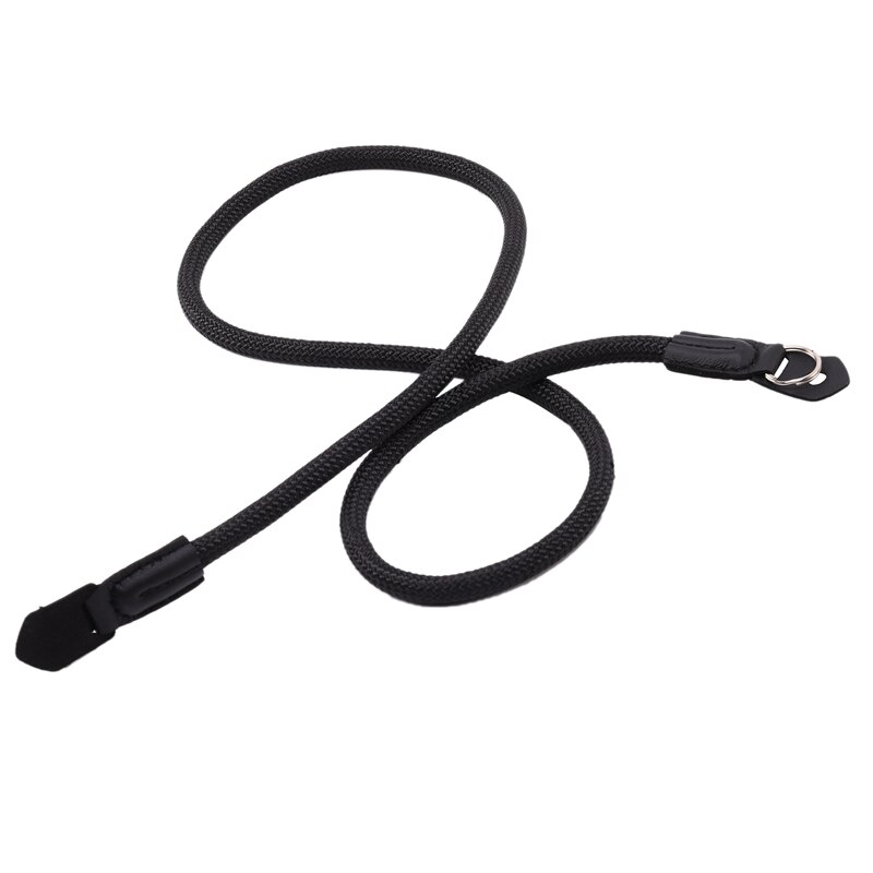 2x nylon kamera tau fjellklatring kamera skulder hals stropp belte slr kameraer stropp tilbehør del (svart og rød)