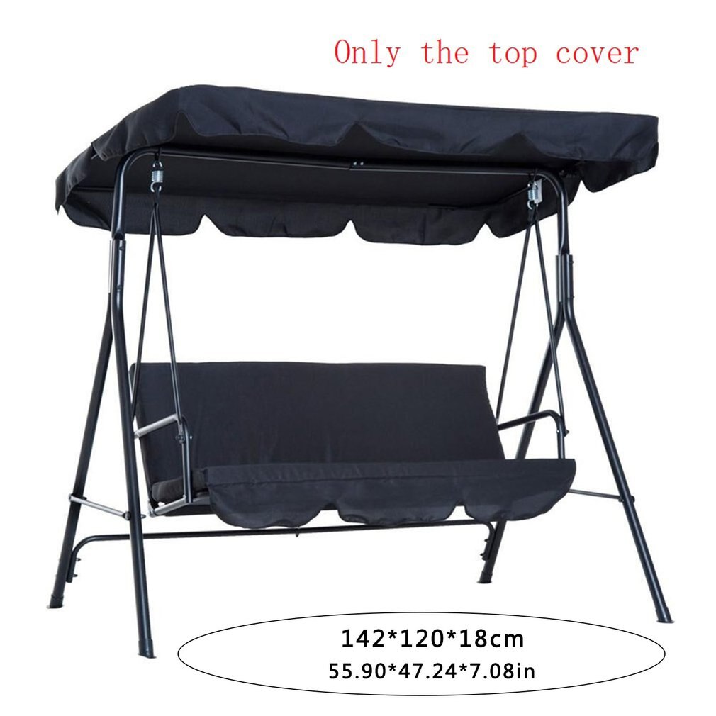 Huśtawka ogrodowa huśtawka parasolka pokrycie dachowe huśtawka sufitowa 190T poliester huśtawka zewnętrzna osłona sufitowa