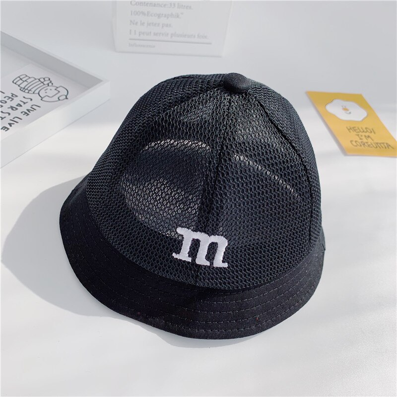 Gorros de algodón para bebés de 1 a 3 años de edad, sombrero de bebé de malla de verano, sombreros para el sol para niña, gorros transpirables para niños