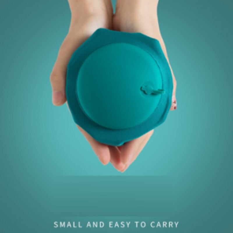 Portable Inflatable U-shaped Pad Travel Pillow Foldable Office Plane Siesta Support Headrest Travel Essential U Pillow