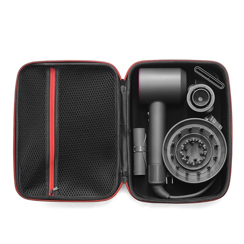 Estuche rígido de almacenamiento para secador de pelo Dyson supersónico HD03, bolsa de protección para secador de pelo, carcasa a prueba de golpes, caja organizadora