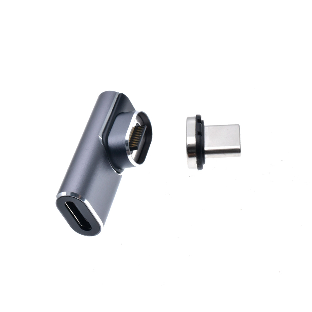 Adaptateurs Magnétiques USB-C Rotatifs - Lot De 4 Embouts, 7 Broches, Charge Uniquement, Pour Téléphones Et Appareils Type-C