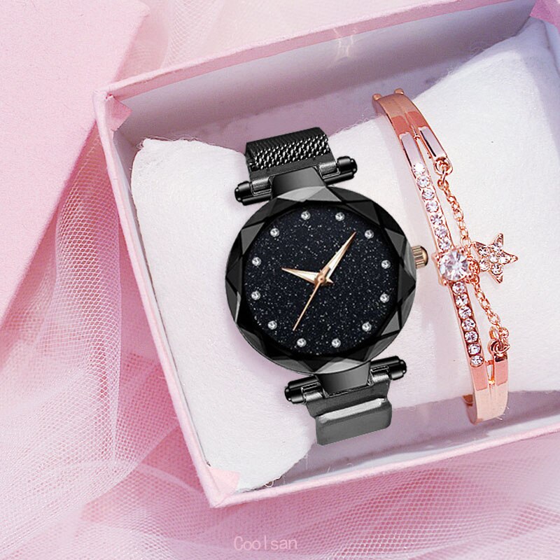 Magnetic watches for ladies sale