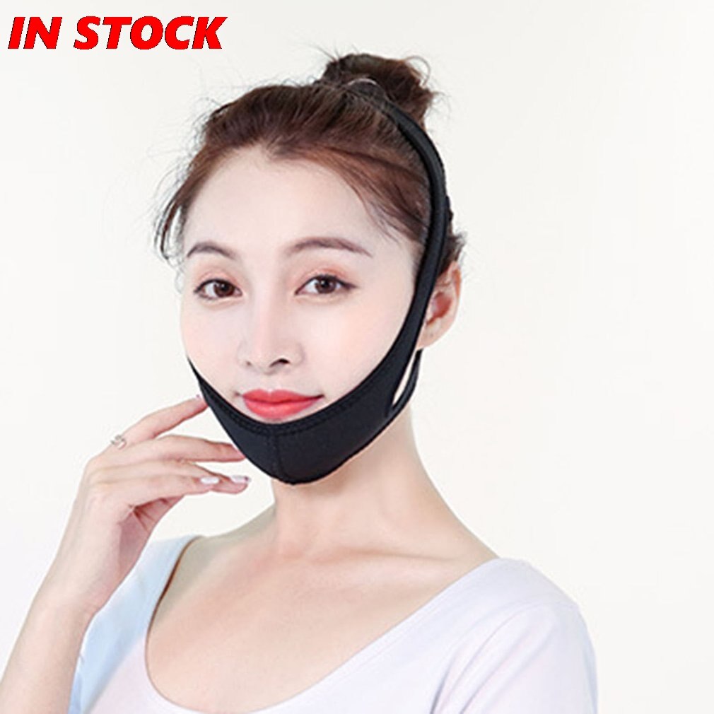 Anti ronflement arrêter de ronfler menton sangle ceinture caoutchouc Anti apnée mâchoire Solution soutien femme homme santé sommeil outils de soins de santé