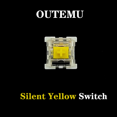Outemu Blue Switch Mechanical Keyboard Custom Silent Linear Switches RGB Brown Red Key 3Pin SMD Gaming Compatible With MX Switch