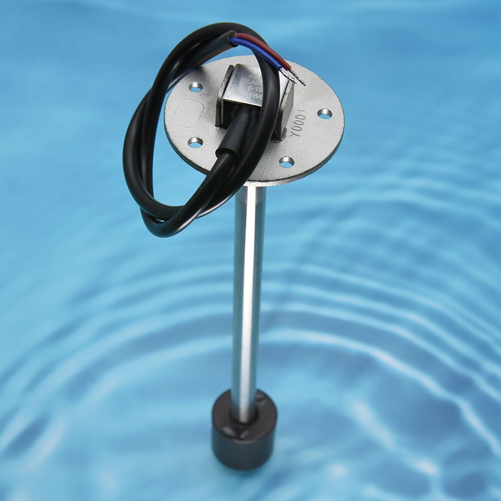 Boat Car 52MM Fuel Level Gauge with Fuel Level Sensor 90 120 140 200 240 260MM Stainless Steel Fuel Level Meters Fit 0~190ohm
