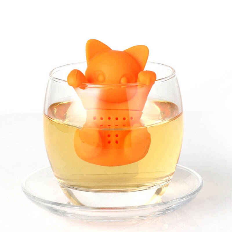 Tea Bag Food Grade Leaf Herbal Spice Filter 1 Pcs Unicorn Shape Infuser Strainers Loose Silicone