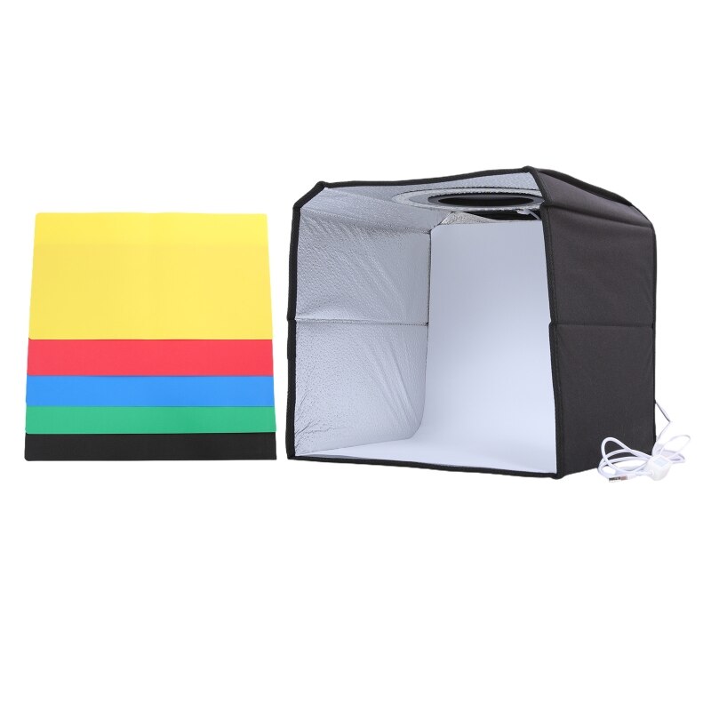 Portable Photo Studio Light Box Dimmable Shooting Tent Kit Accs