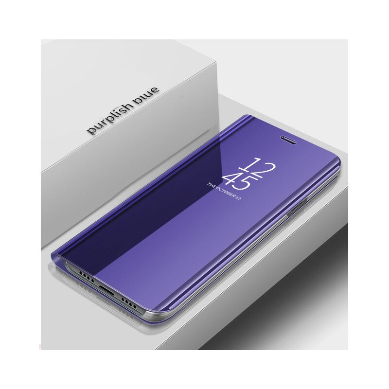 360° Smart Mirror Sleep Protective For Samsung Galaxy A03s A53 5G Case PC Flip Holder Shockproof Cover Samsong A 03s 53 A Fundas: For Samsung A53 5G / Purple 6